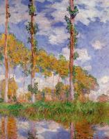 Monet, Claude Oscar - Poplars in Summer